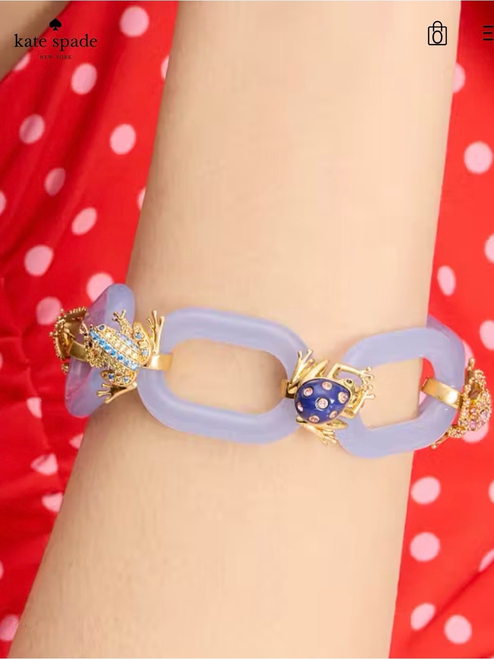 Kate Spade Take the Leap Bracelet - Picture 2 of 11